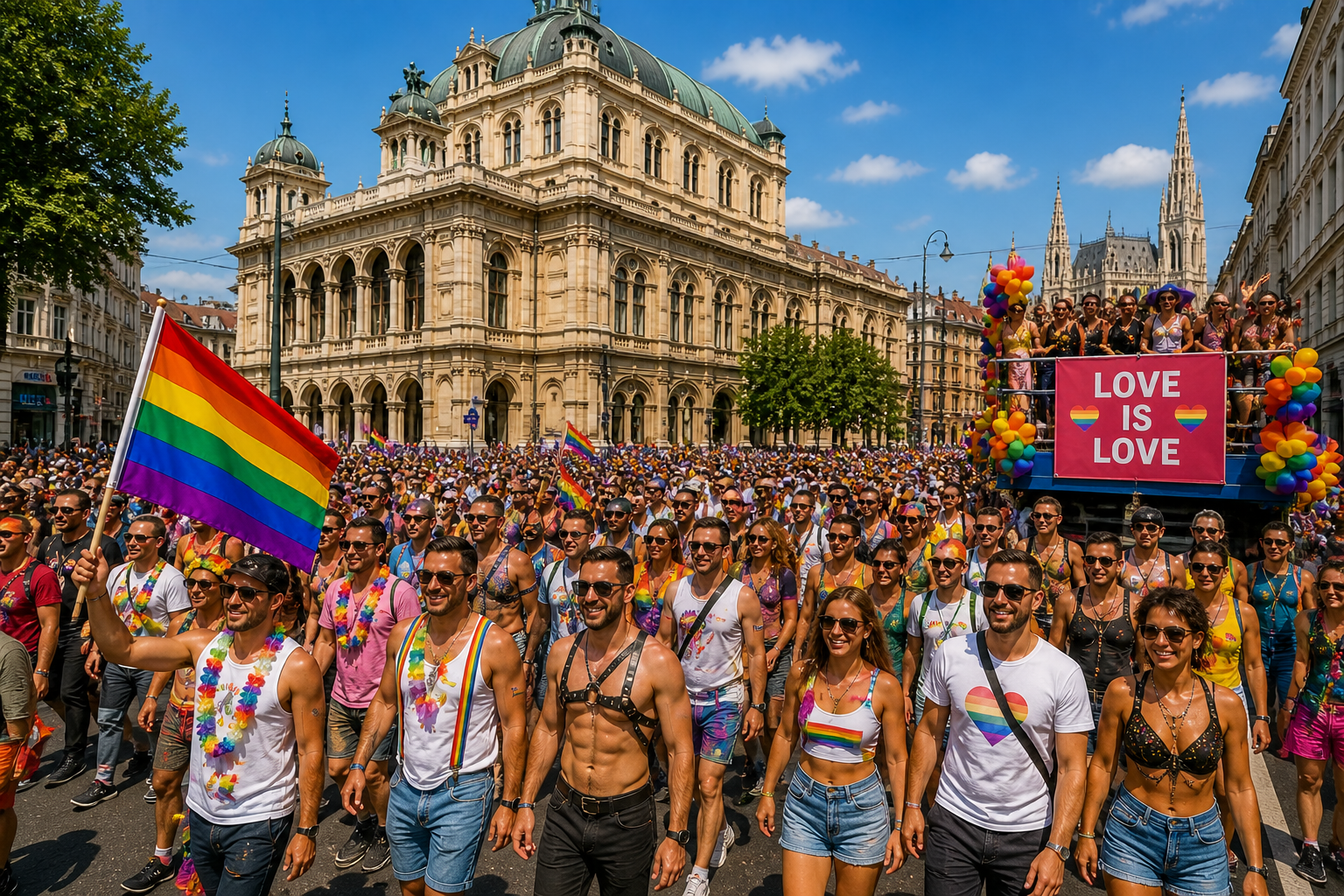 Vienna Gay Pride — Regenbogenparade 2026